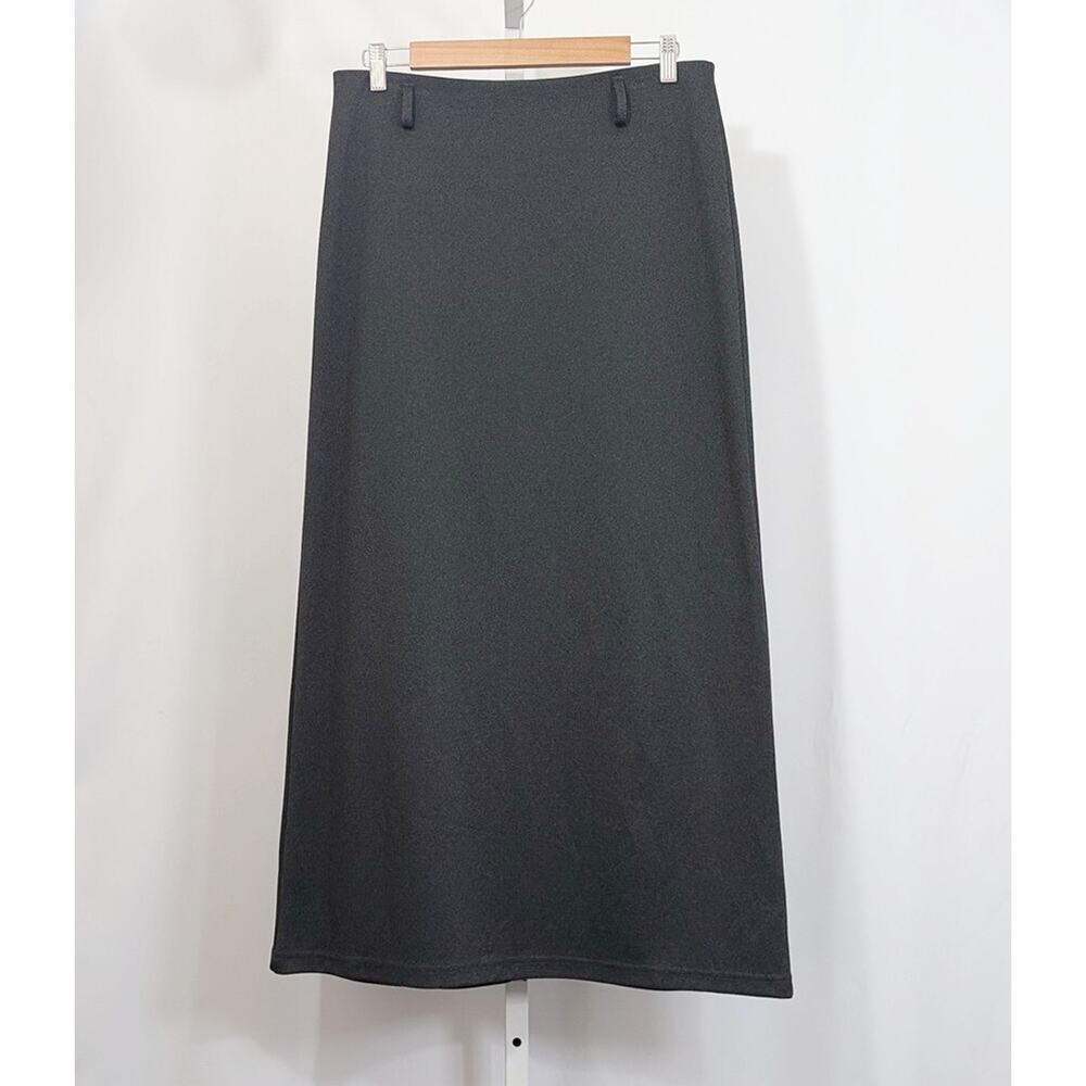 Vintage Y2K Skirt Gray Maxi Long Women's Size M Joe Benbasset